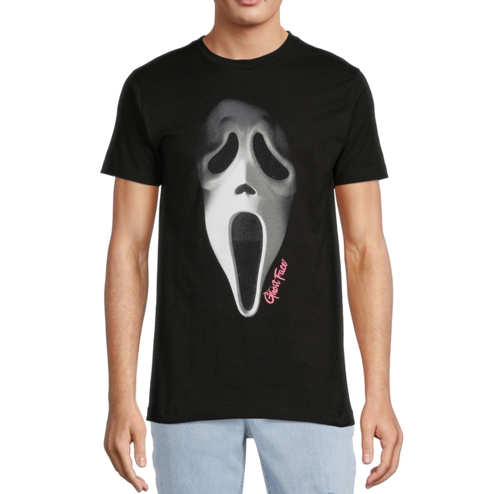 Ghostface Men's Size 3XL (54-56) Short Sleeve Graphic Tee